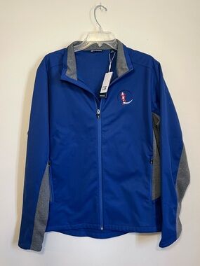 Cutter & Buck Royal Blue Jacket with Gray Trim